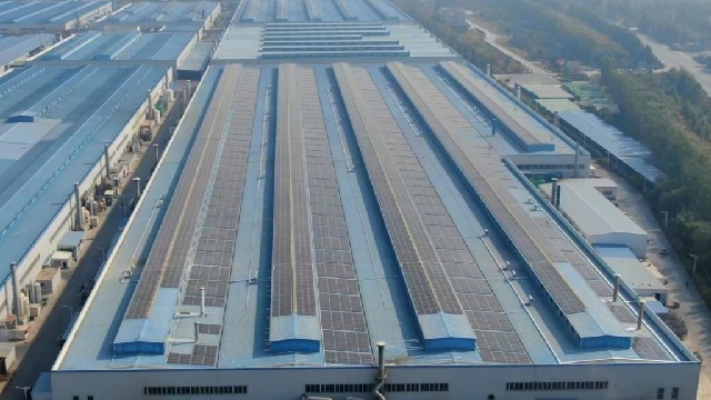 河南濮陽天能集團(tuán)一期商用5.9MW分布式光伏項(xiàng)目